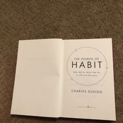 The Power Or Habit