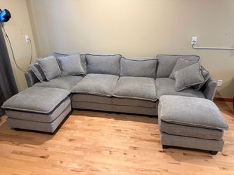 107” Cloud Modular Couch
