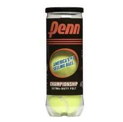 Penn Championship Extra-Duty Felt Tennis Balls 1 Can (3 Balls)