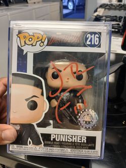 Jon Bernthal autograph funko pop