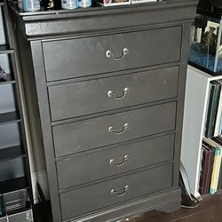Dark Grey Dresser