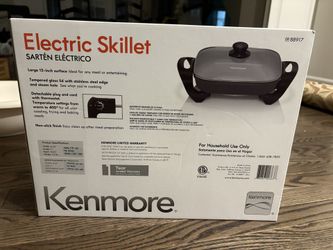 $40-Unopened Box Of Kenmore Electric Skillet 12”