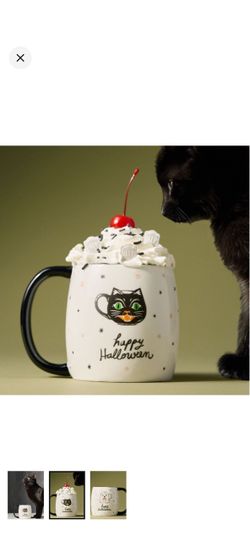 Anthropologie Halloween 2025 Mug NIB