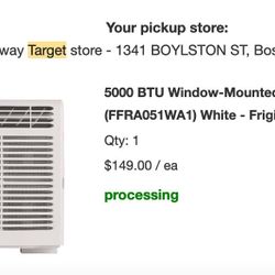 Frigidaire Air Conditioner