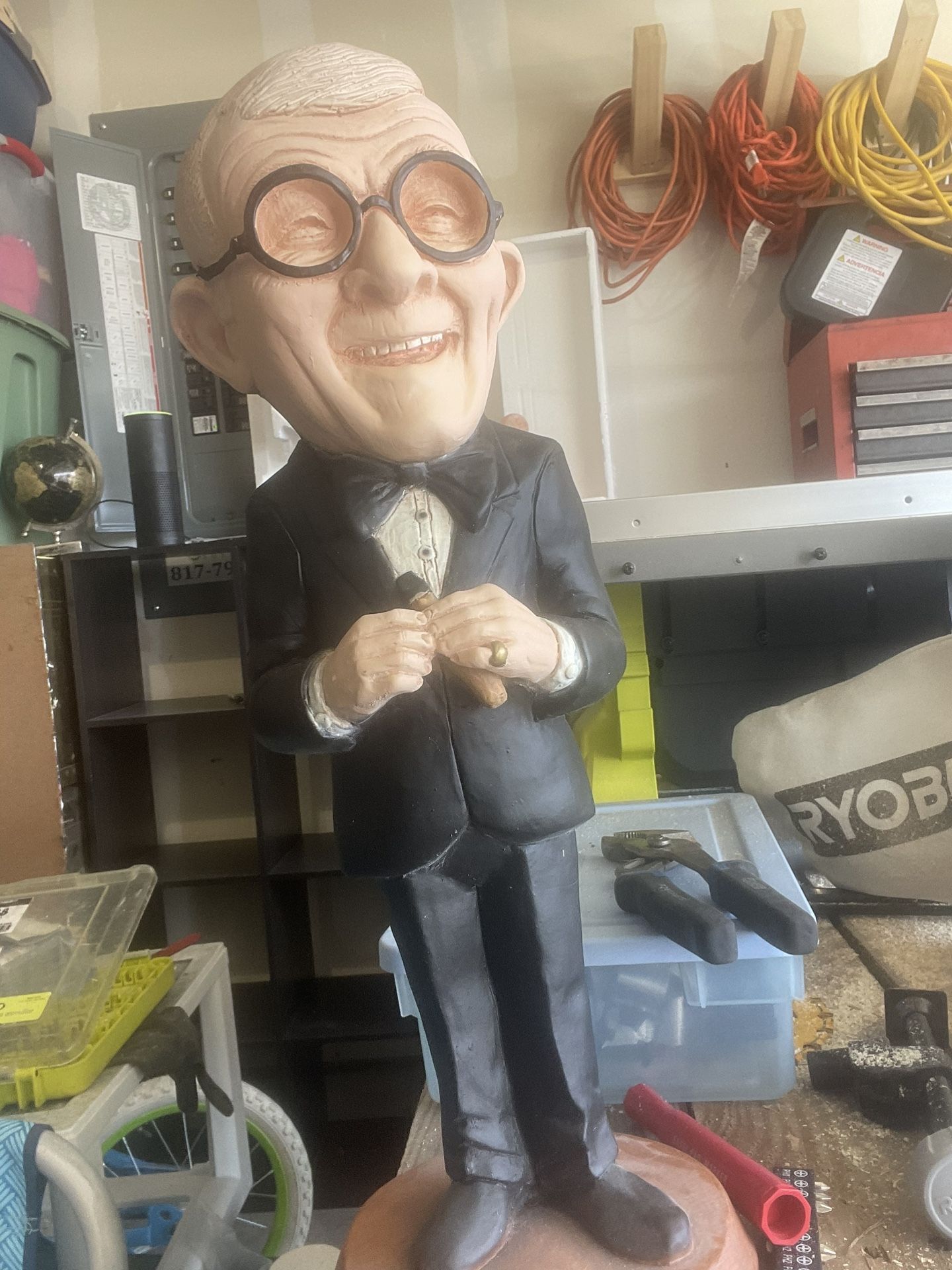 Rare 1995 SCO George Burns Statue 18”