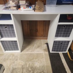 Desk With Storage
