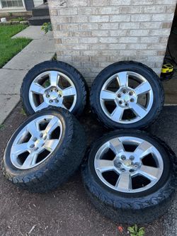 20” Silverado wheels and tires