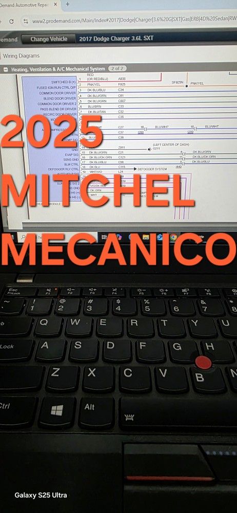Lenovo Laptop Para Mecanica Con Sistema 2025 Mitche-l $400