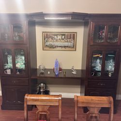 Formal Dining Room Display Cabinet 