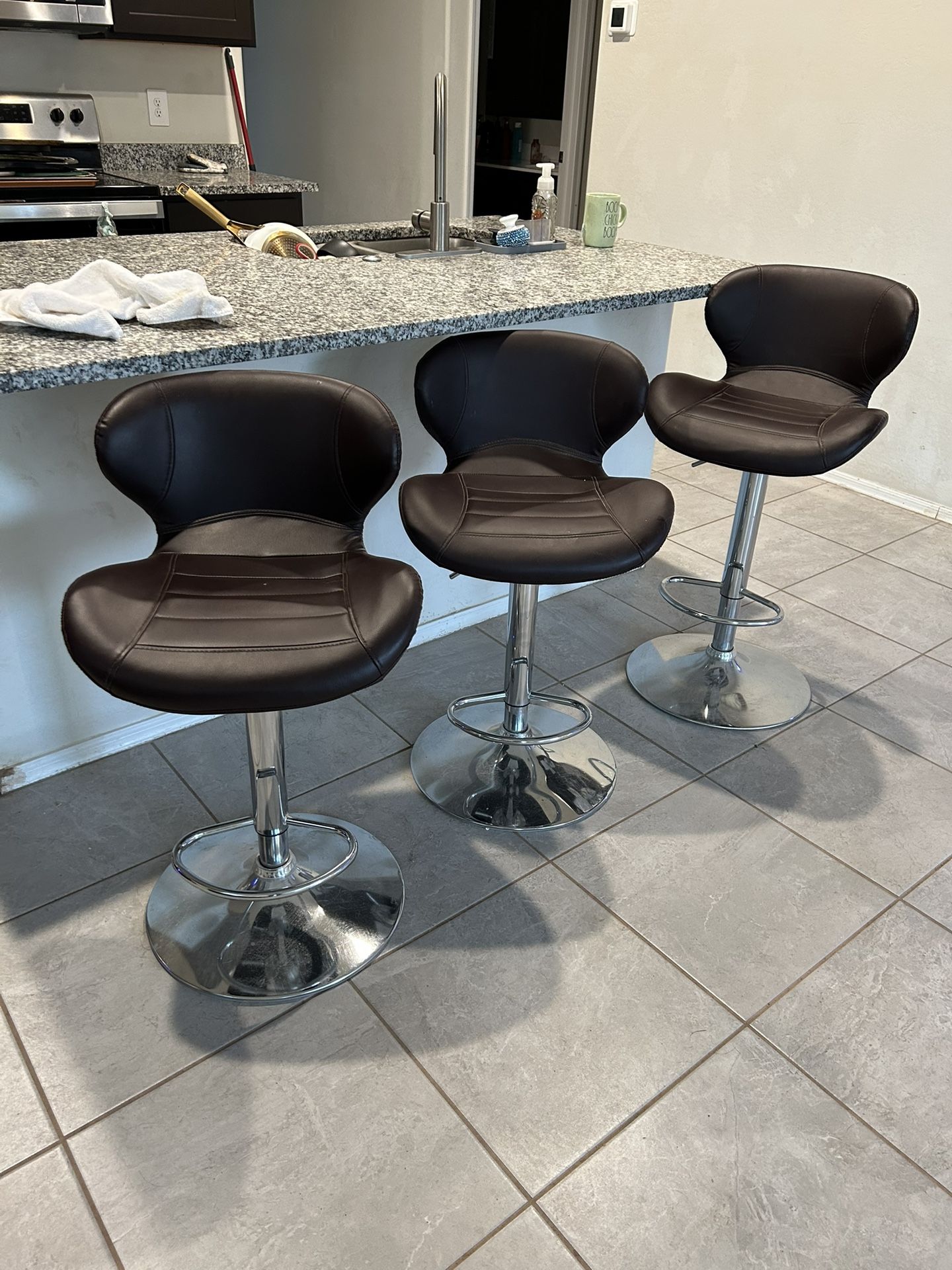 Flash furniture, contemporary adjustable height, barstool