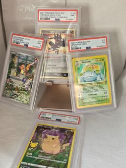 Pokémon graded lot