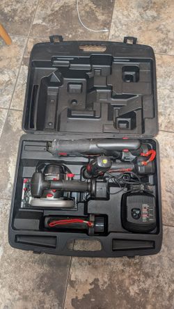 Craftsman 19.2V EX 4-Tool Cordless battery Power Tool Combo Kit