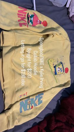 SpongeBob Nike X kyrie Irving collab
