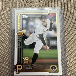 Paul Skenes Rookie Card Topps All Star Rc Rare