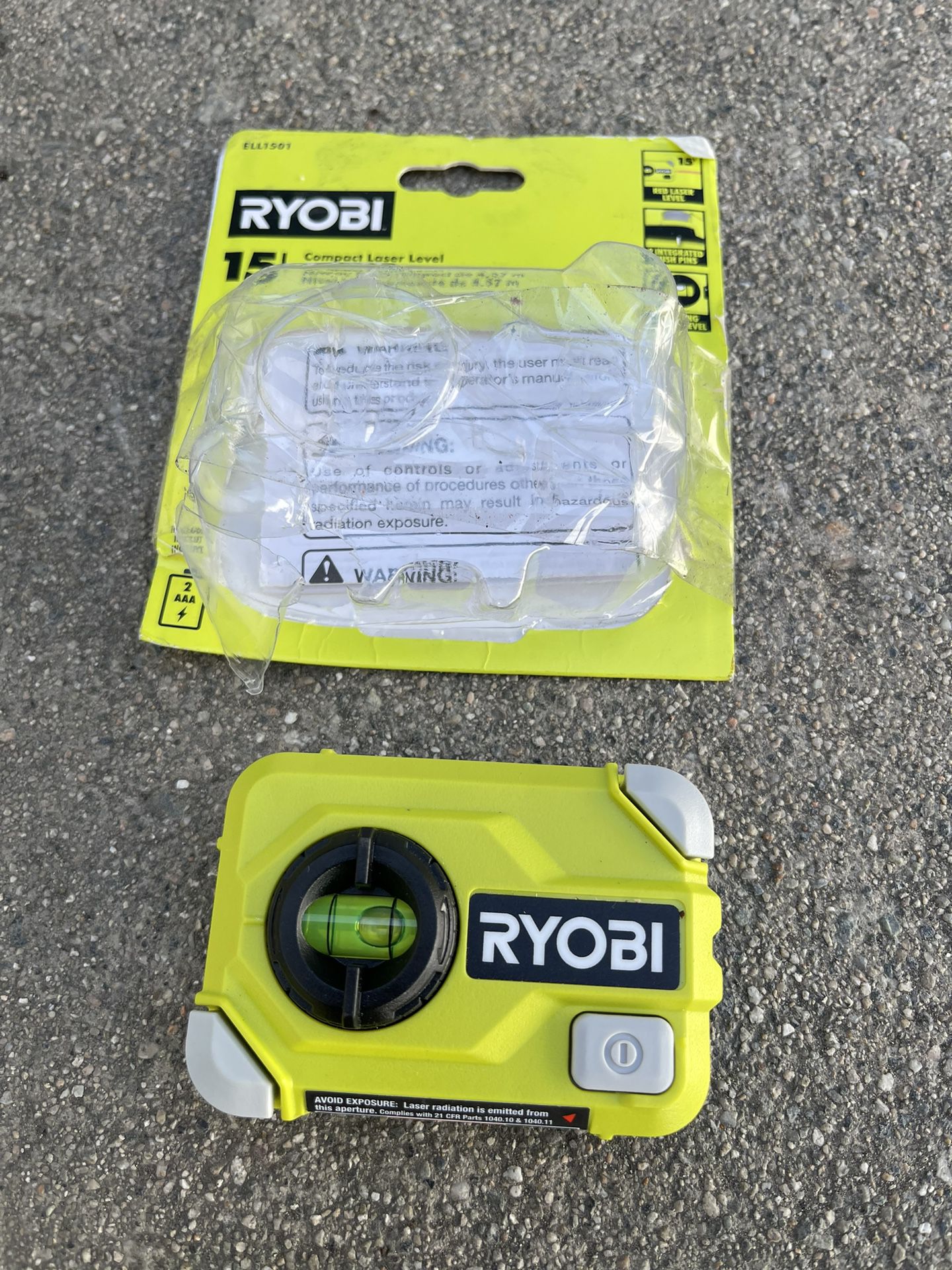 RYOBI 15' Compact Laser Level
