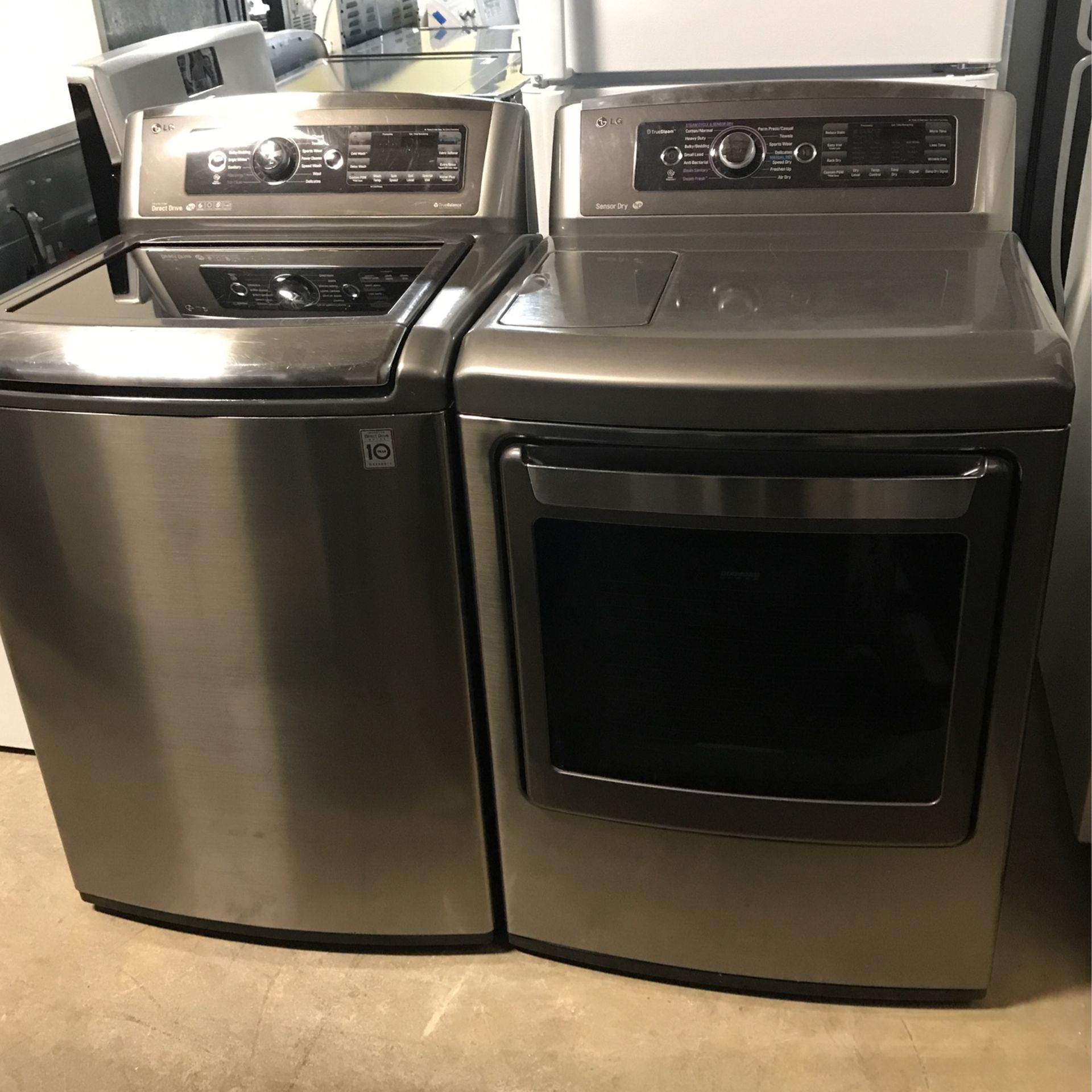 LG Washer And Gas Dryer Ser