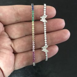 925 Sterling Silver Anklet （$25 each）