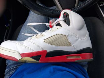 Jordan's fire red 5 retros