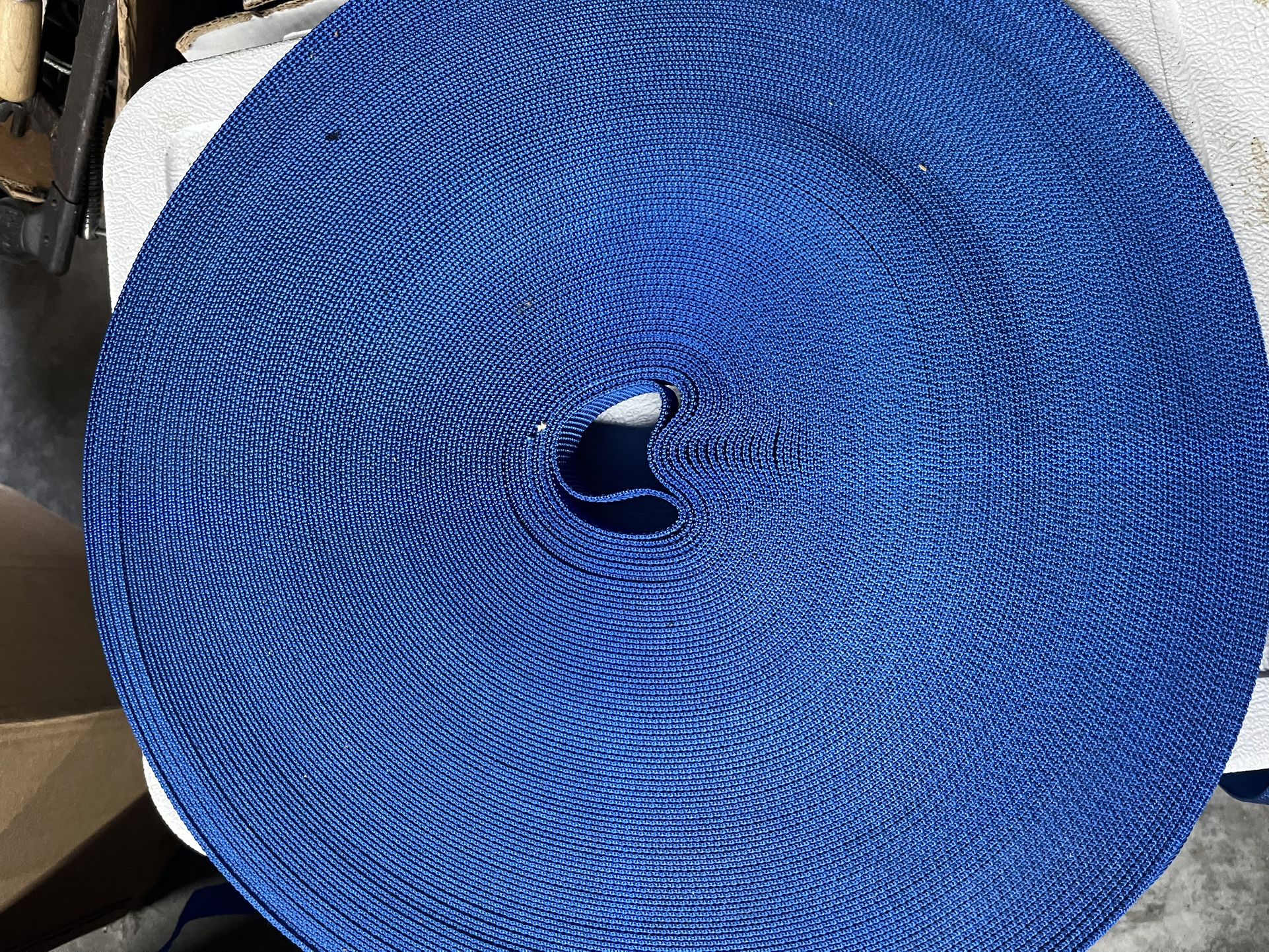New Roll Nylon Pet Leash Material - Royal Blue