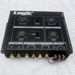 Logic Soundlab CN20 2-Way Stereo Crossover Car Audio Old School **Working**