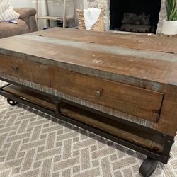 Rustic Coffee Table 