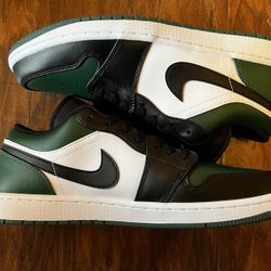 Air Jordan 1 Low ‘Green Toe’ - Size 11