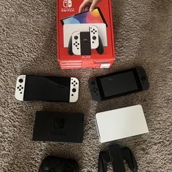 2 Nintendo Switches perfect condition 