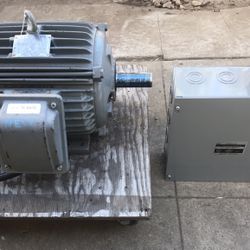 New 10hp Phase Converter 1 Year Warranty 