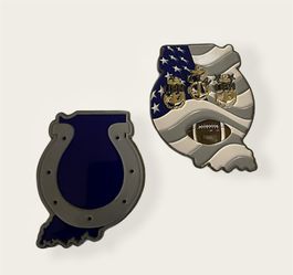 Indy Colts - CPO Challenge Coins