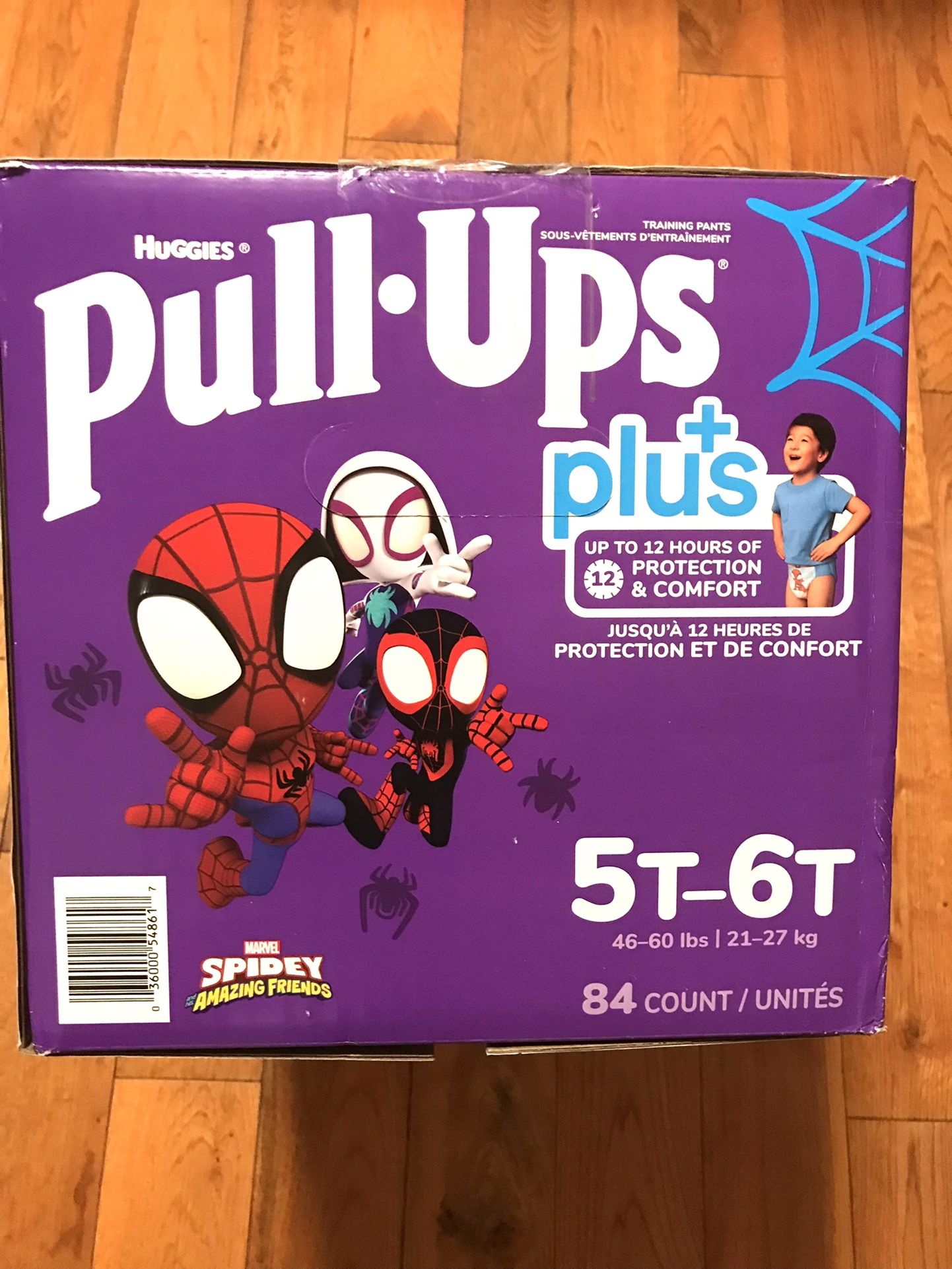 Huggies Pull Ups Size 5-6t/84 Diapers