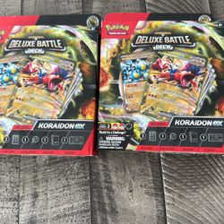2 Koraidon Ex Boxes Pokémon