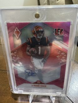 2021 Panini JaMarr Chase RC Auto /25