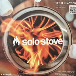 Solo Stove Mesa Tabletop Fire Pit with Stand Stainless Steel
