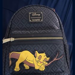 Simba Sleeping Loungefly Backpack