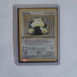 First Edition Snorlax