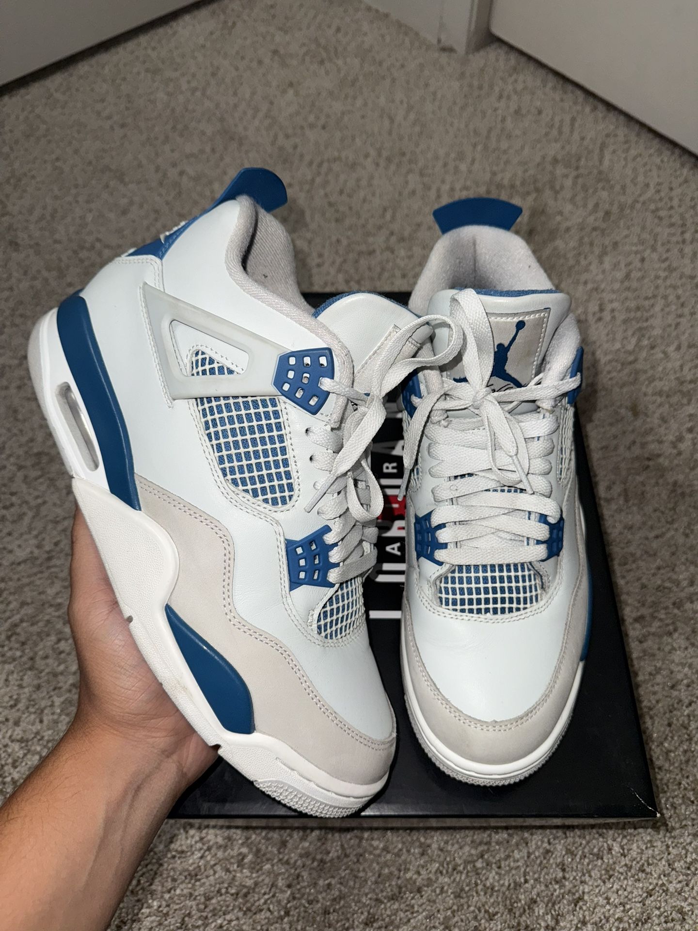 Jordan Military Blue Size Used No Box