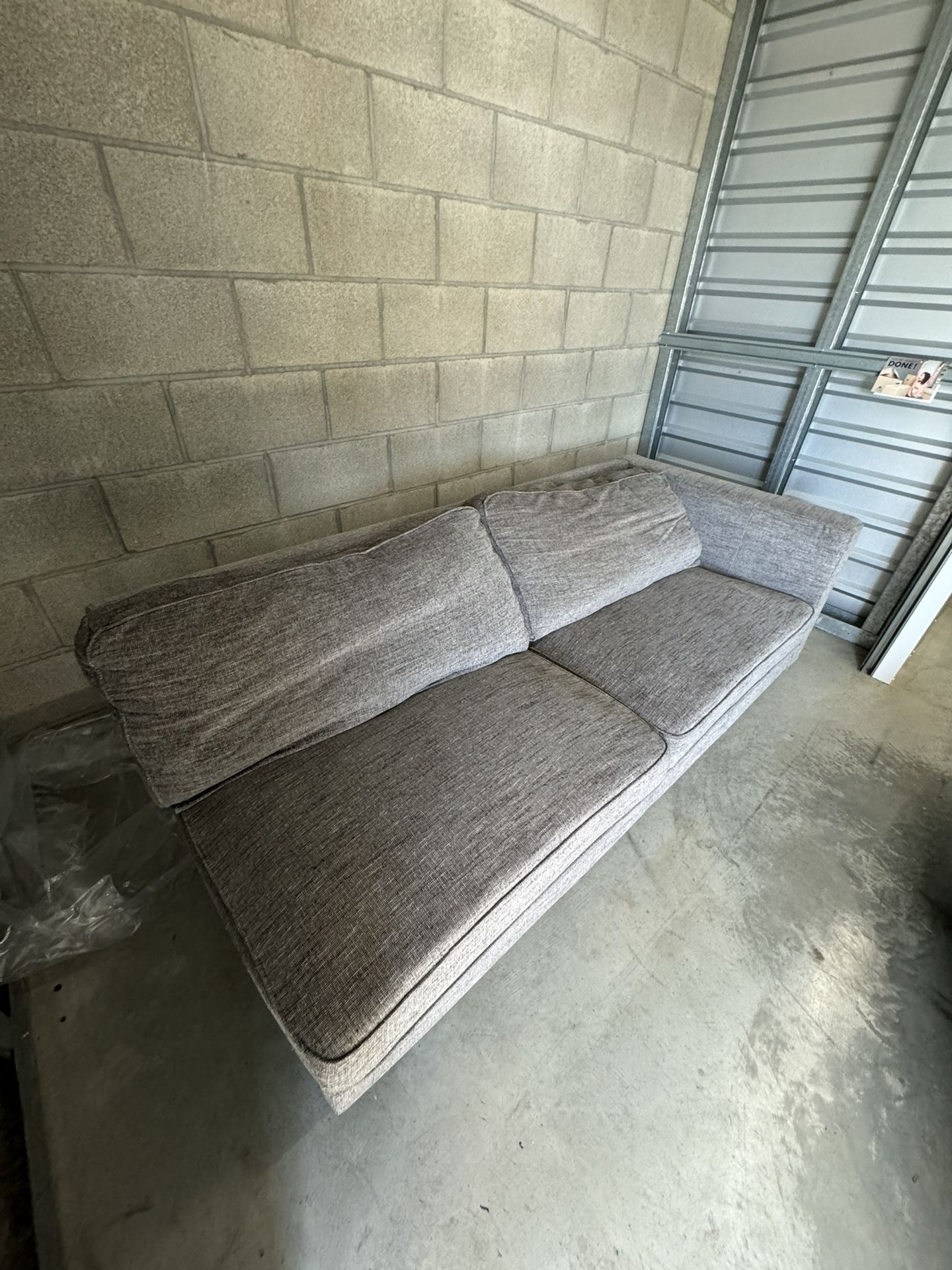 Sectional Sofa Grey 