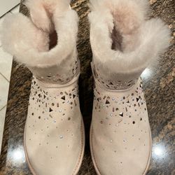 UGG Women’s Pink Blush Rhinestone Boots