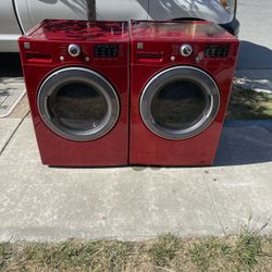 Kenmore Washer/Dryer (Gas dryer + Stackable) 30 Day Warranty In Visalia 