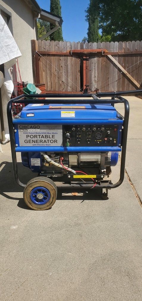 Chicago Electric 6500 Watt Generator
