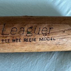 Louisville’s Pee Wee Reese old 33” Baseball Bat Dodgers 