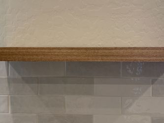 Solid Wood Floating Shelf