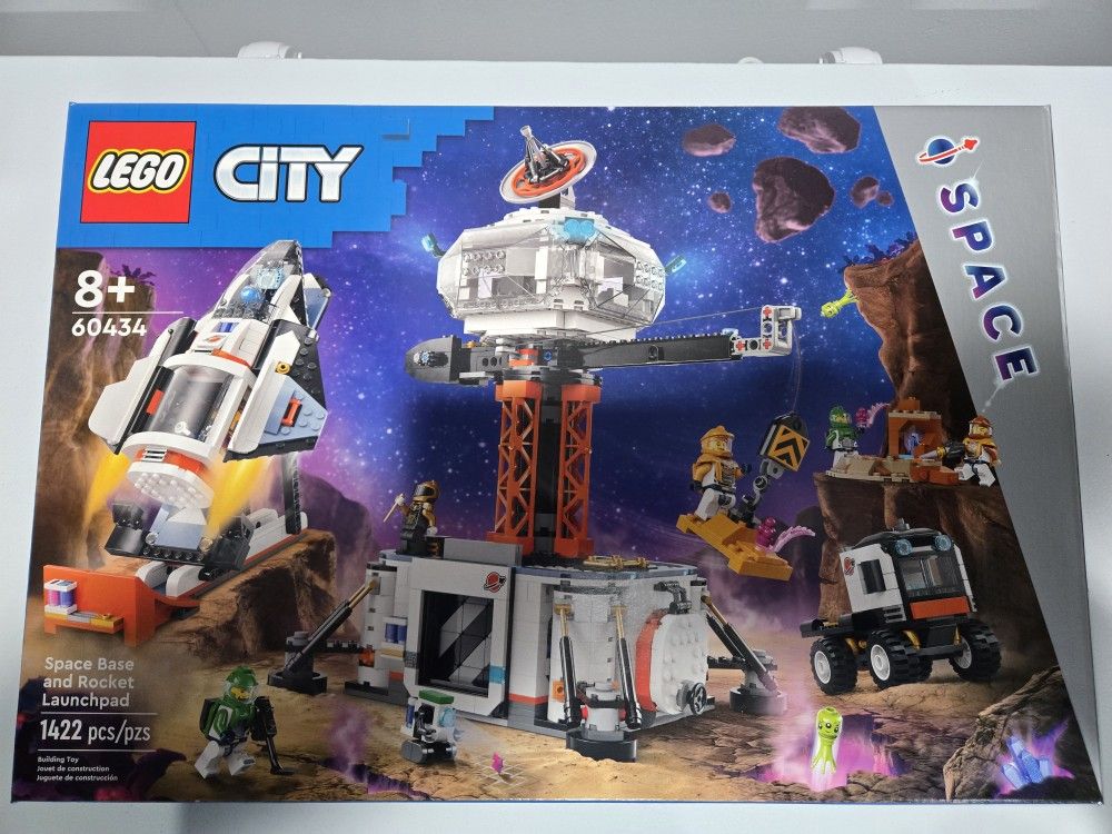 NEW LEGO CITY SPACE BASE AND ROCKET LAUNCHPAD 60434