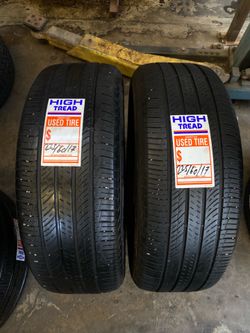Hankook pair used tires 225/60/17