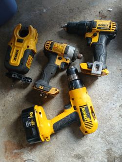 DeWalt Tool Bundle – Impact, Drills & Tube 
