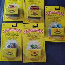 Collectors Matchbox Series Of 5 