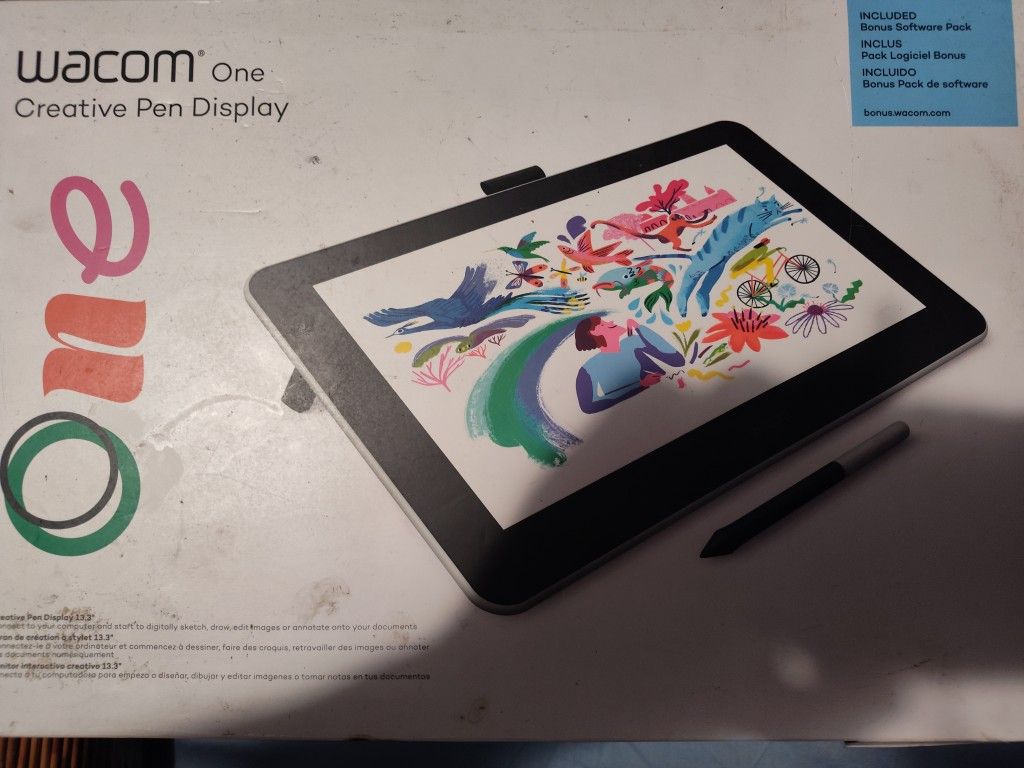 Wacom One Graphic Tablet And pen For Any Android Device