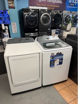 Lavadora Samsung y Secadora de Gas