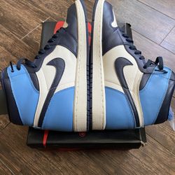 Air Jordan 1 High OG Obsidian - Size 11.5