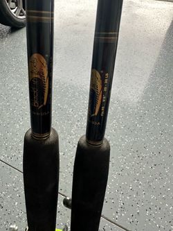 Black Finn Fishing Rod and Shamano Reel